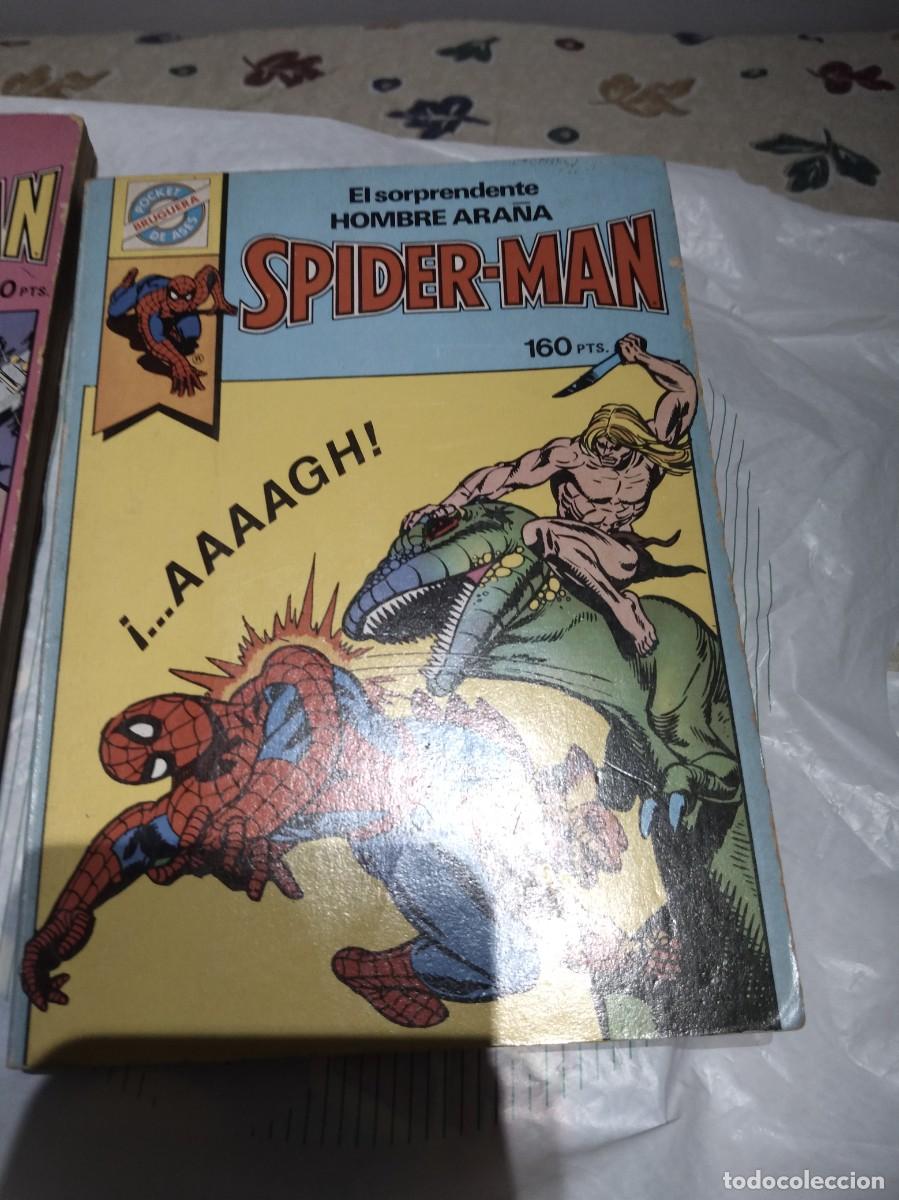 Tebeos: Spiderman lote de 5 n&uacute;meros Pocket de Ases - Foto 5