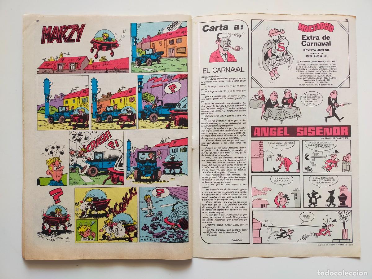 Tebeos: MORTADELO EXTRA DE CARNAVAL - Editorial BRUGUERA 1982 - Foto 6