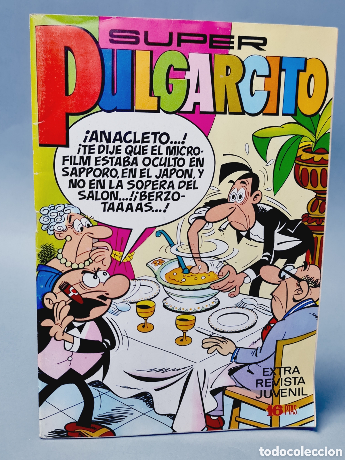 Tebeos: CASI EXCELENTE ESTADO SUPER PULGARCITO 16 BRUGUERA GRAPA