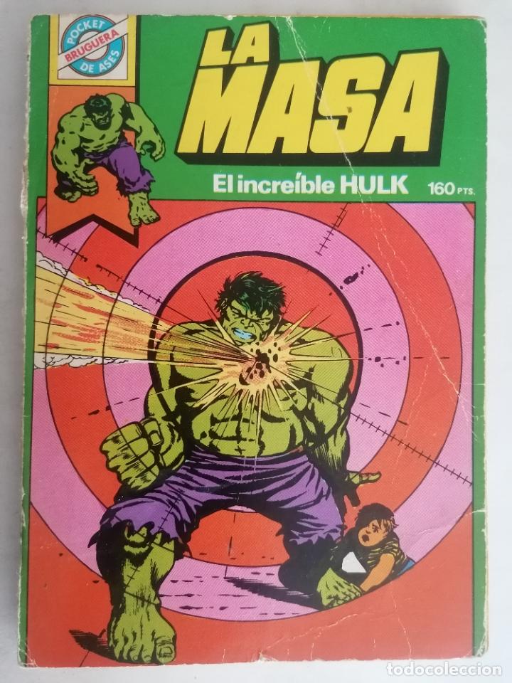 Tebeos: LA MASA EL INCREIBLE HULK, POCKET DE ASES 7 - Foto 1