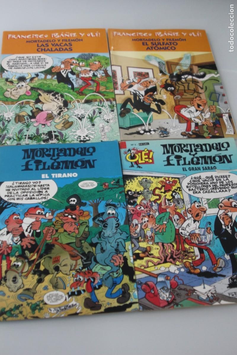 Tebeos: 4 COMIC MORTADELO Y FILEMON - Foto 1