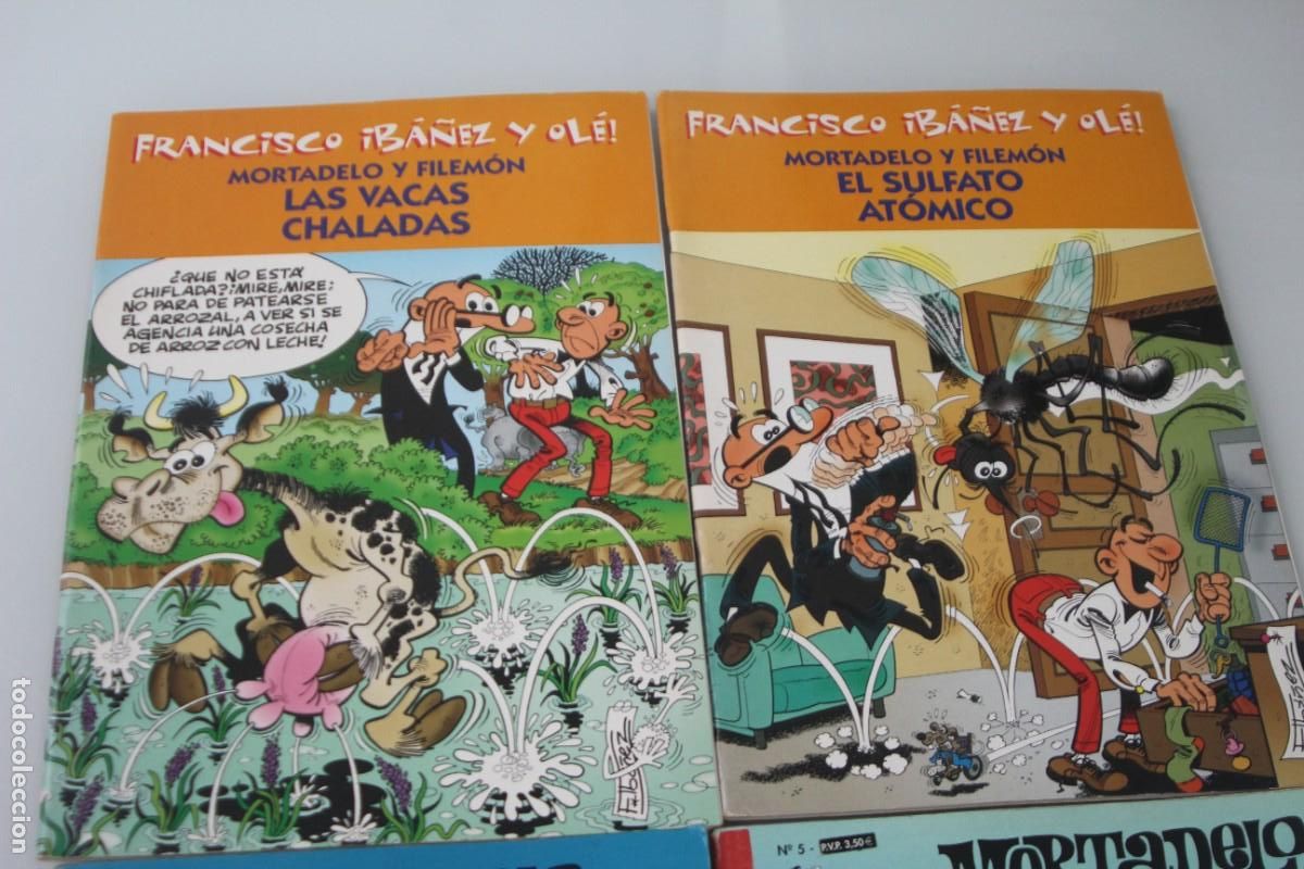 Tebeos: 4 COMIC MORTADELO Y FILEMON - Foto 2