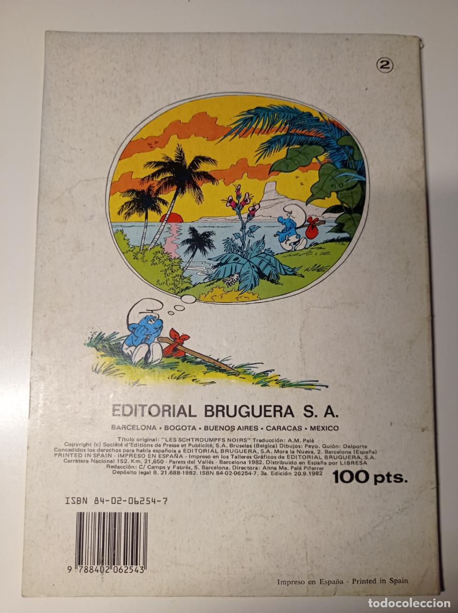 Tebeos: LOS PITUFOS N&ordm; 2 OL&Eacute; BRUGUERA - Foto 2