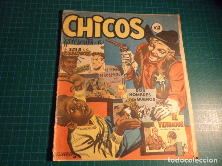 Tebeos: Chicos. N&ordm; 13. Cid. Lomo reparado con pegamento. (Ref-026) - Foto 1