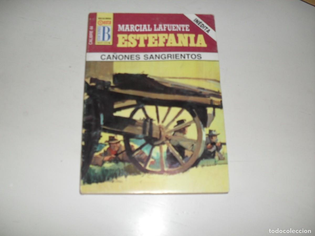 Tebeos: BOLSILIBROS OESTE N&ordm; 44 DE MARCIAL LAFUENTE ESTEFANIA:CA&Ntilde;ONES SANGRIENTOS,(INEDITA).B,1987