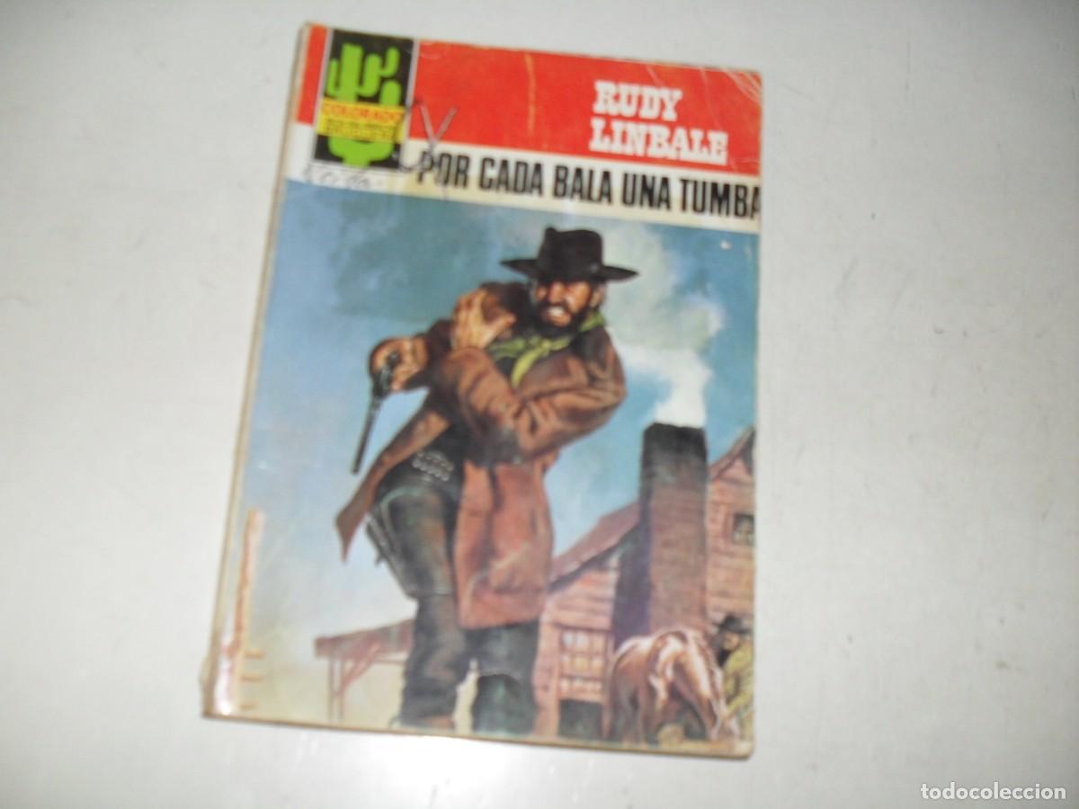 Comics: BRUGUERA COLECCION COLORADO 1244,DE RUDY LINBALE:POR CADA BALA UNA TUMBA,A&Ntilde;OS 80