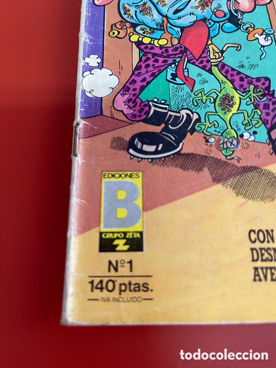 Tebeos: C&Oacute;MIC MORTADELO NUMERO 1 DE EDICIONES B DE BRUGUERA, A&Ntilde;O 87. - Foto 3