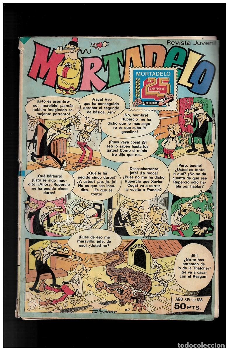 Tebeos: Mortadelo 638, Bruguera - Foto 1