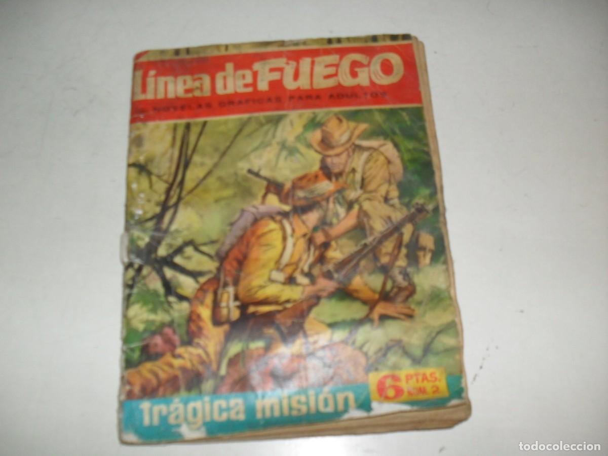 Tebeos: LINEA DE FUEGO 1&ordf; EPOCA,N&ordm; 2 TRAGICA MISION,(DE 44).BRUGUERA,1965.