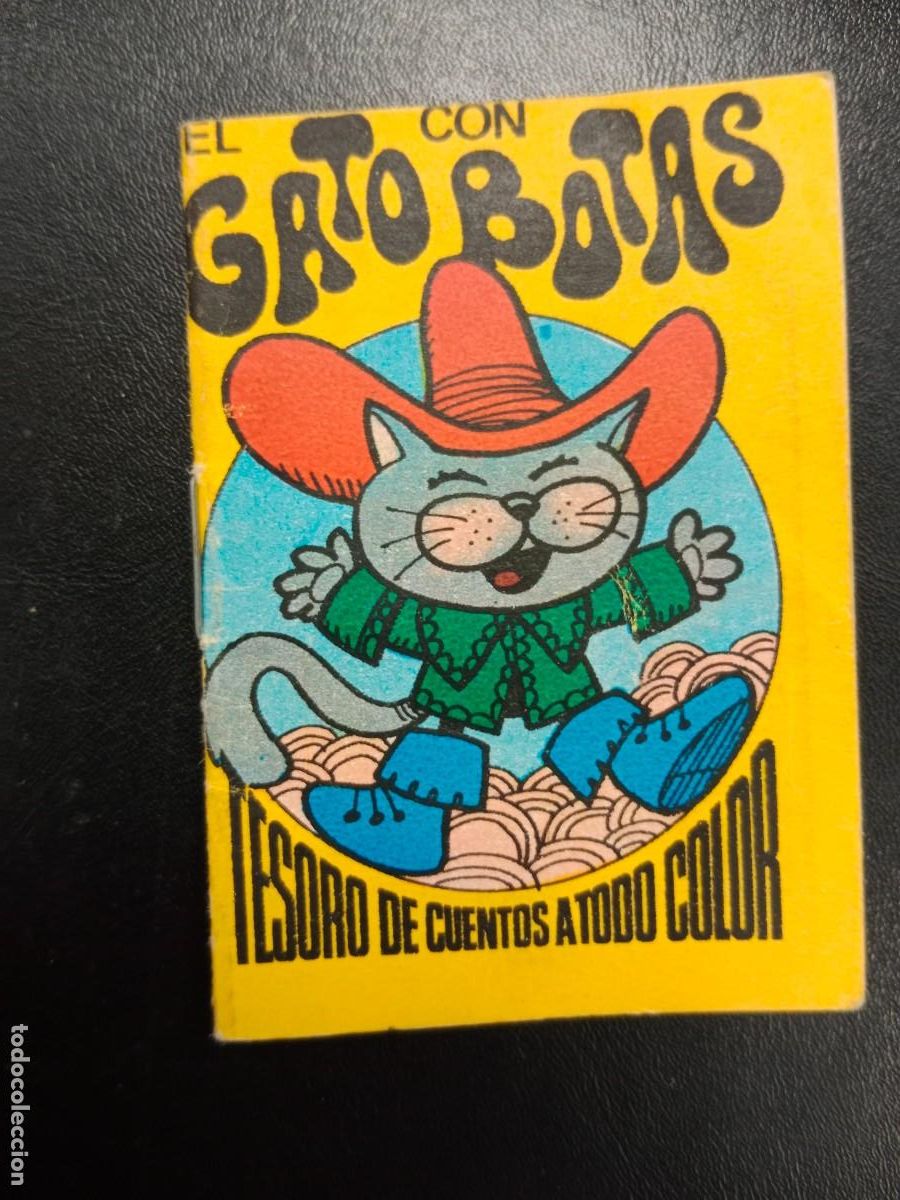 Tebeos: BRUGUERA 1973 TESORO DE CUENTOS A TODO COLOR - MINI - EL GATO CON BOTAS