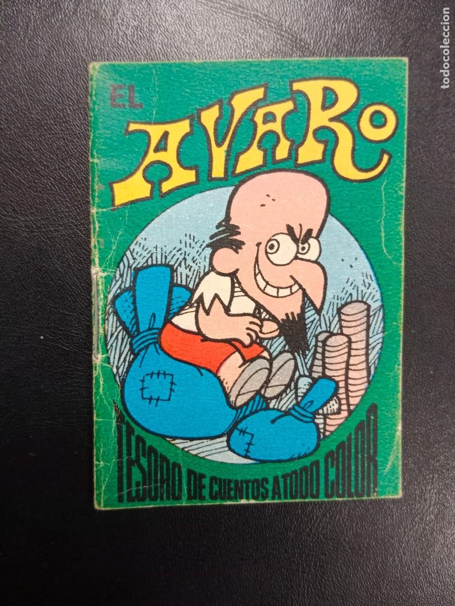Tebeos: BRUGUERA 1973 TESORO DE CUENTOS A TODO COLOR - MINI - EL AVARO