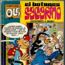 Tebeos: OLE Nº 80 EL BOTONES SACARINO - CATASTROFES A GRANEL - BRUGUERA 1973 1ª EDICION