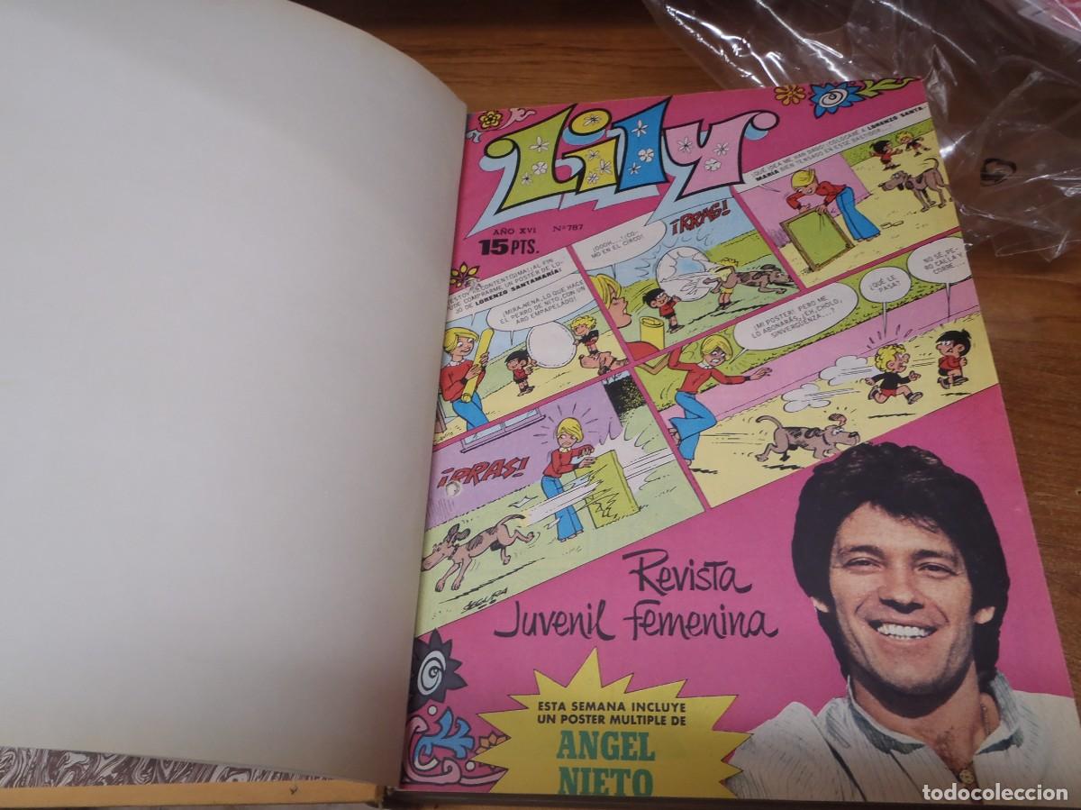 Tebeos: LILY - A&Ntilde;O 1977 - DEL 787 AL 838 - DOS TOMOS - Foto 1