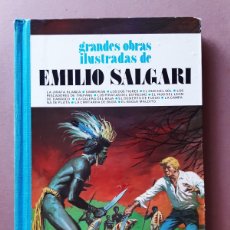 Tebeos: GRANDES OBRAS ILUSTRADAS EMILIO SALGARI 7. EDITORIAL BRUGUERA. PRIMERA EDICIÓN. ABRIL 1980.