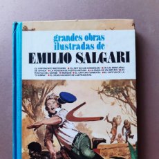 Tebeos: GRANDES OBRAS ILUSTRADAS EMILIO SALGARI 9. EDITORIAL BRUGUERA. PRIMERA EDICIÓN. SEPTIEMBRE 1981.