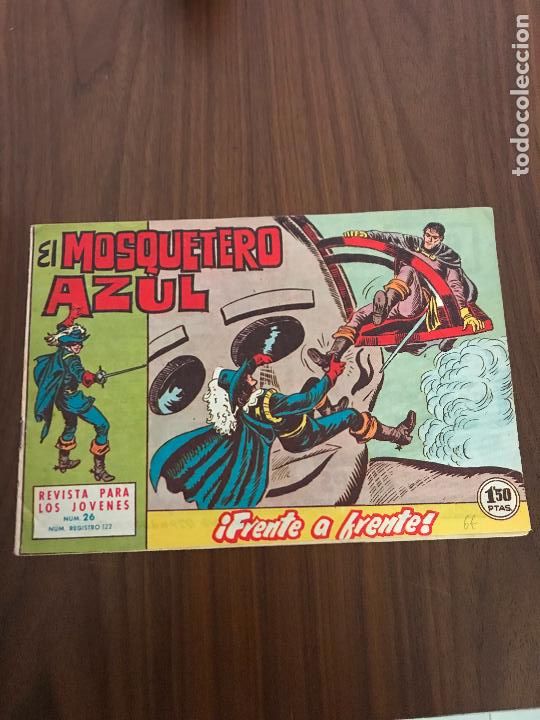 Tebeos: EL MOSQUTERO AZUL N&ordm; 26 , EDITORIAL BRUGUERA