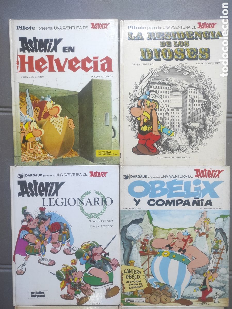 Tebeos: 9 C&ograve;mics AST&Egrave;RIX - Foto 1