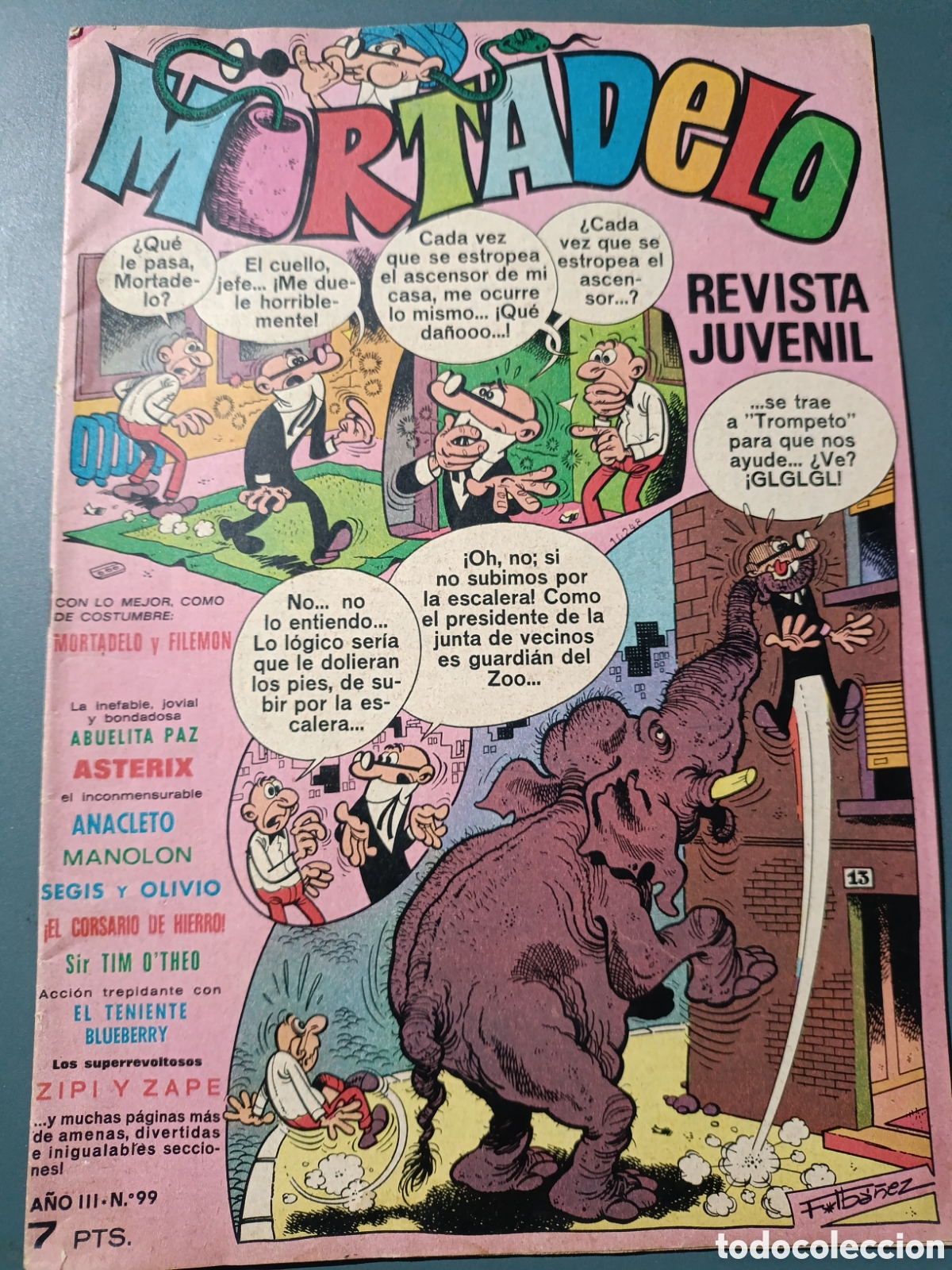 Tebeos: Revista Mortadelo N 99 - Foto 1