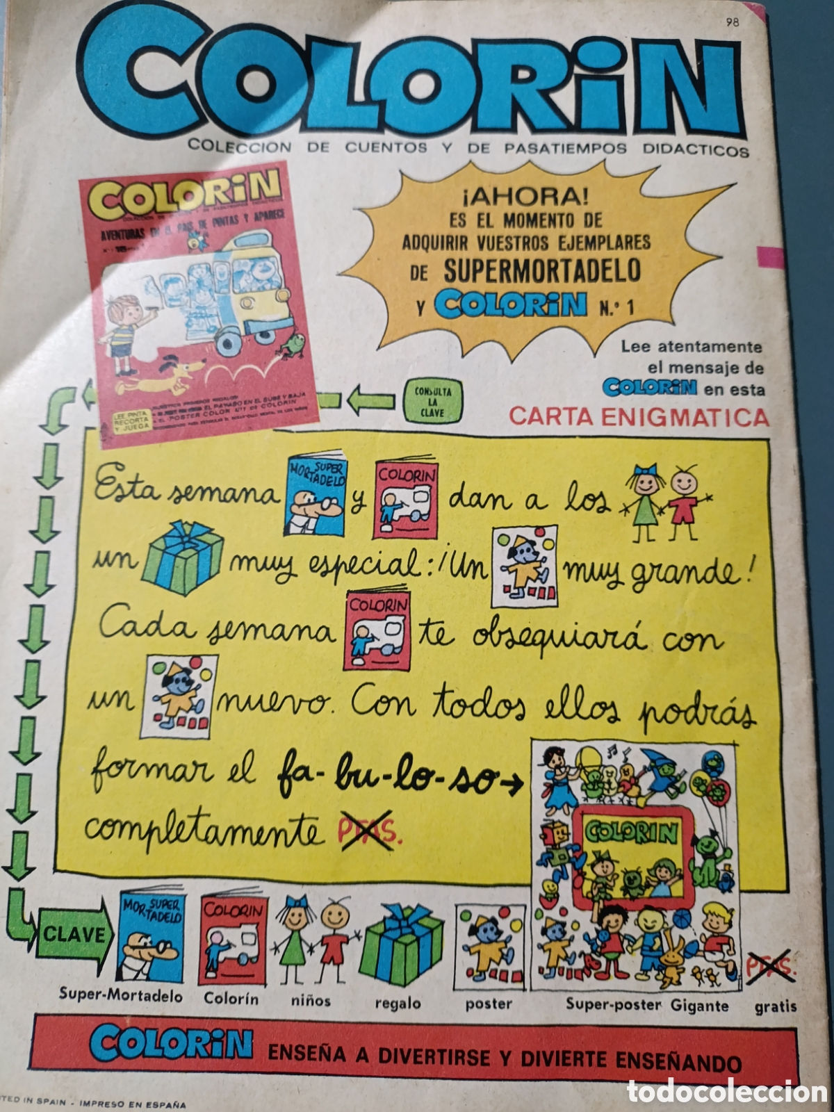 Tebeos: Mortadelo Numwro. 98 - Foto 3