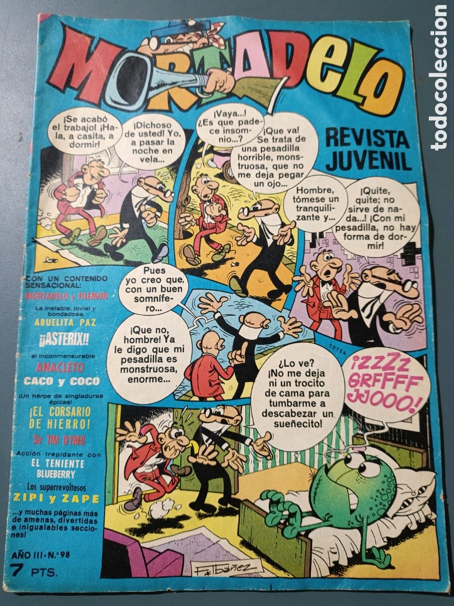 Tebeos: Mortadelo Numwro. 98 - Foto 1