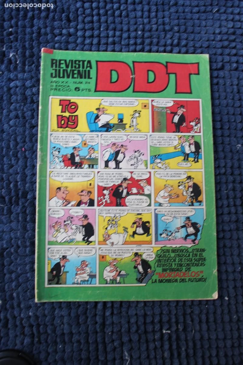 Tebeos: DDT N&ordm; 216 A&Ntilde;O XX - Foto 1