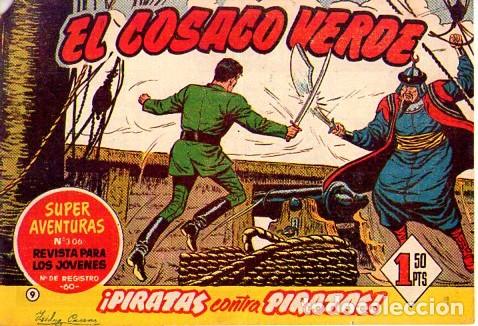 Tebeos: El Cosaco Verde (Bruguera) N&ordm; 9 - Foto 1