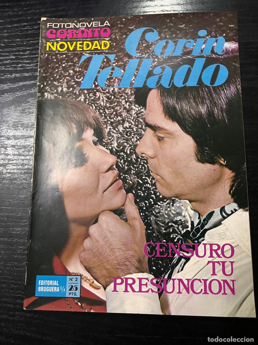 Tebeos: FOTONOVELA CORINTO NOVEDAD.CORIN TELLADO. N&ordm; 2.-CENSURO TU PRESUNCION. BRUGUERA.NUEVO