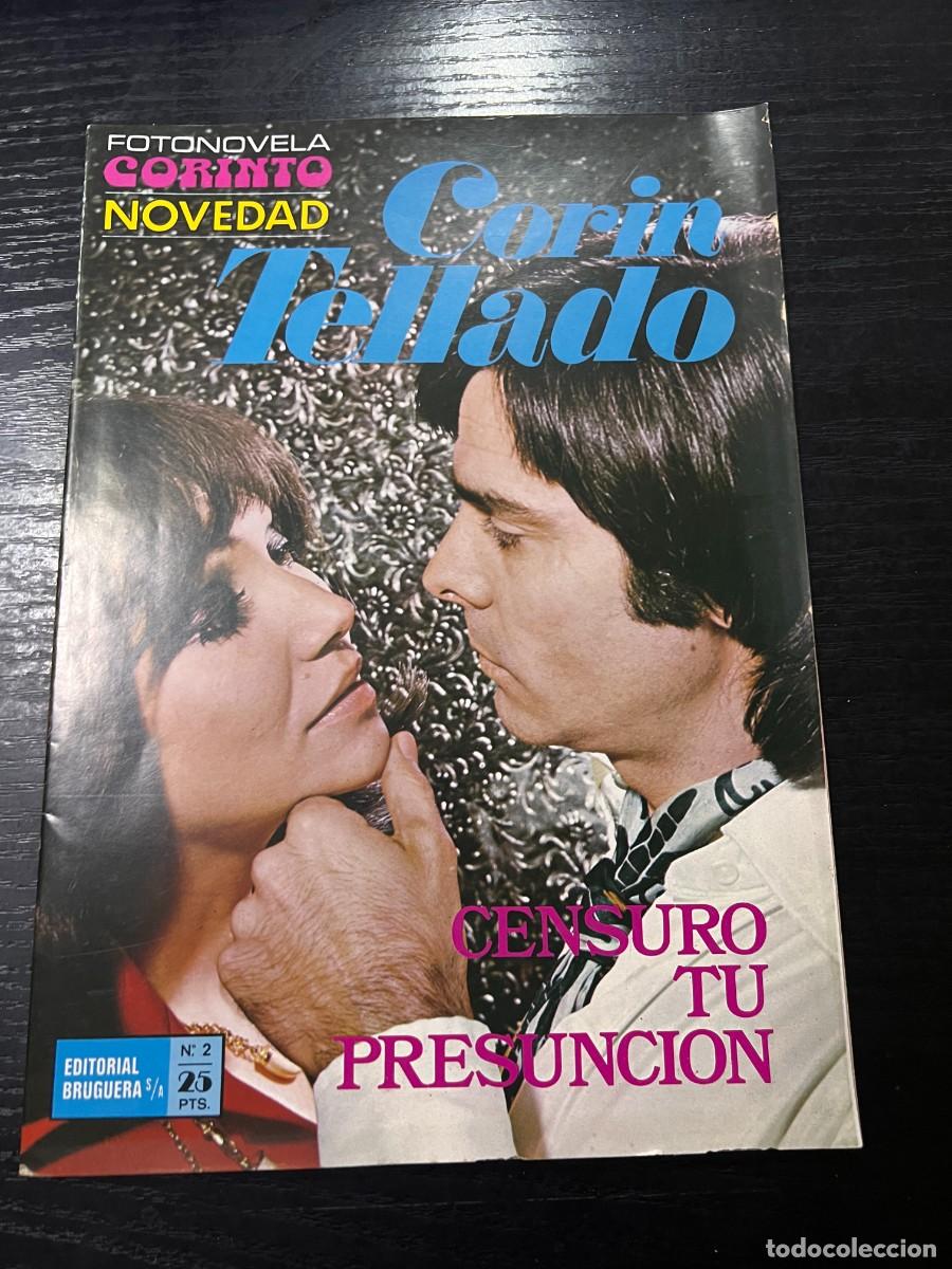 Tebeos: FOTONOVELA CORINTO NOVEDAD.CORIN TELLADO. N&ordm; 2.-CENSURO TU PRESUNCION. BRUGUERA.NUEVO