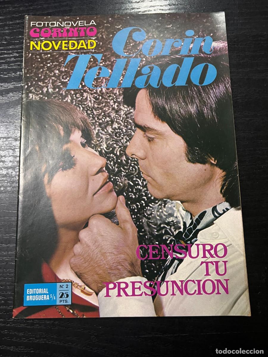 Tebeos: FOTONOVELA CORINTO NOVEDAD.CORIN TELLADO. N&ordm; 2.-CENSURO TU PRESUNCION. BRUGUERA.NUEVO