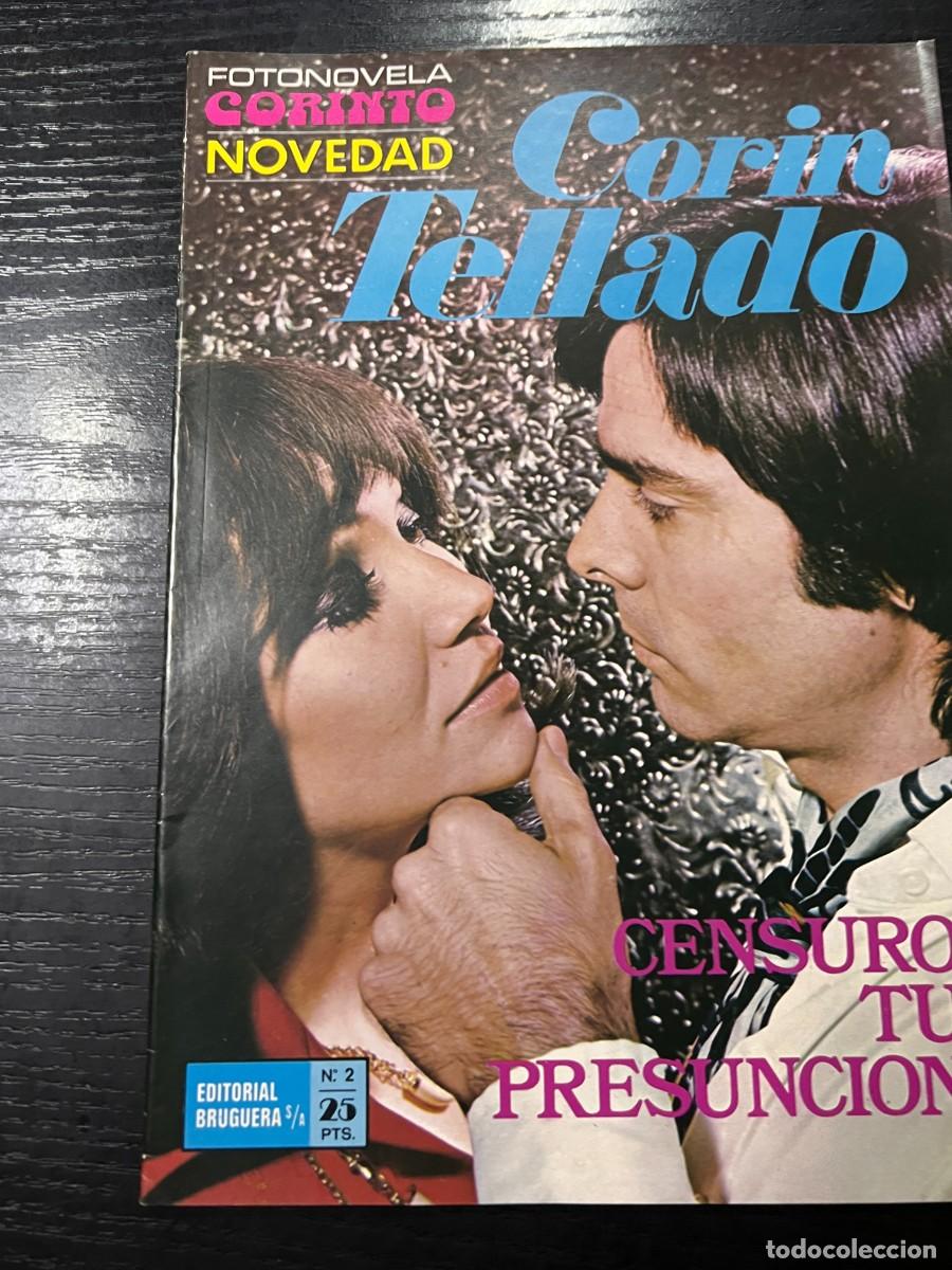 Tebeos: FOTONOVELA CORINTO NOVEDAD.CORIN TELLADO. N&ordm; 2.-CENSURO TU PRESUNCION. BRUGUERA.NUEVO