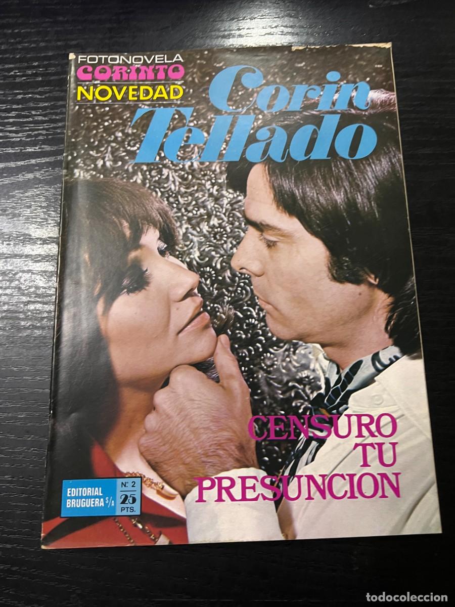 Tebeos: FOTONOVELA CORINTO NOVEDAD.CORIN TELLADO. N&ordm; 2.-CENSURO TU PRESUNCION. BRUGUERA.NUEVO