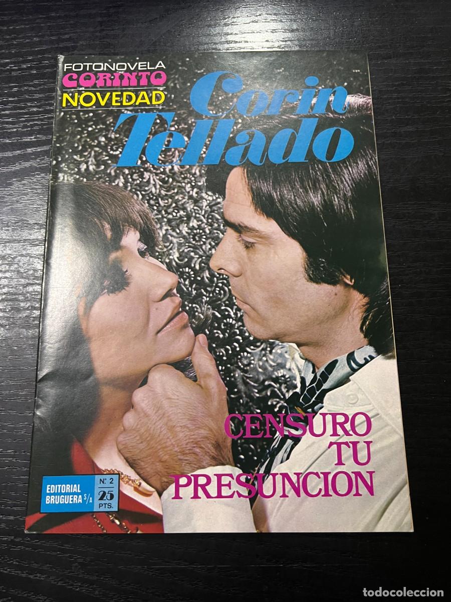 Tebeos: FOTONOVELA CORINTO NOVEDAD.CORIN TELLADO. N&ordm; 2.-CENSURO TU PRESUNCION. BRUGUERA.NUEVO
