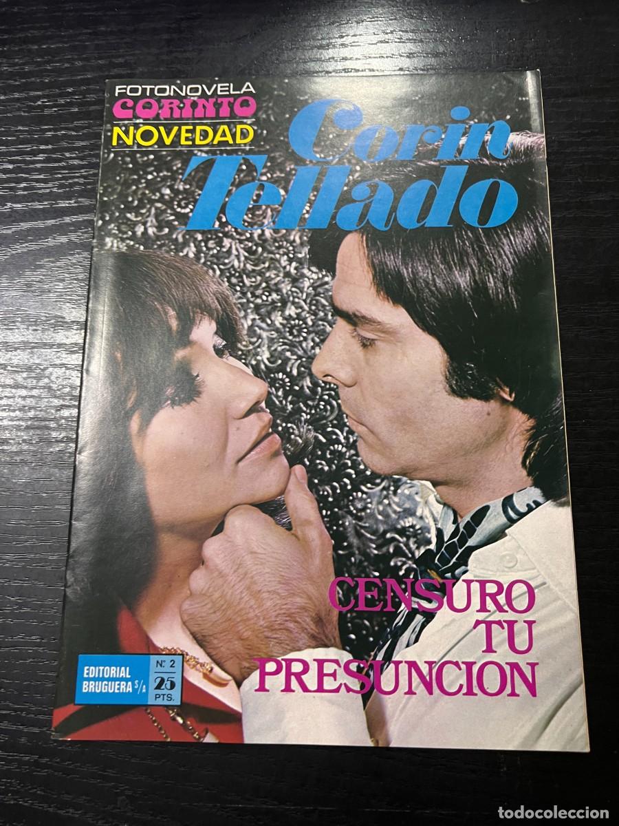 Tebeos: FOTONOVELA CORINTO NOVEDAD.CORIN TELLADO. N&ordm; 2.-CENSURO TU PRESUNCION. BRUGUERA.NUEVO