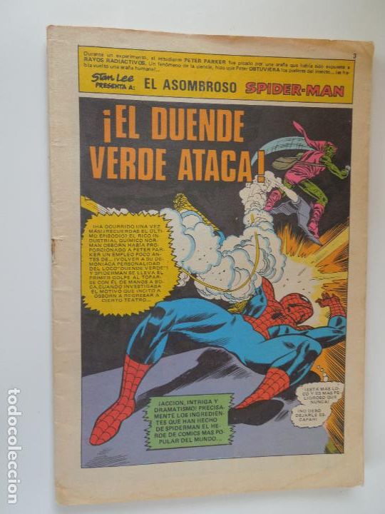 Livros de Banda Desenhada: EL ASOMBROSO SPIDER MAN - ! EL DUENDE VERDE ATACA&iexcl;