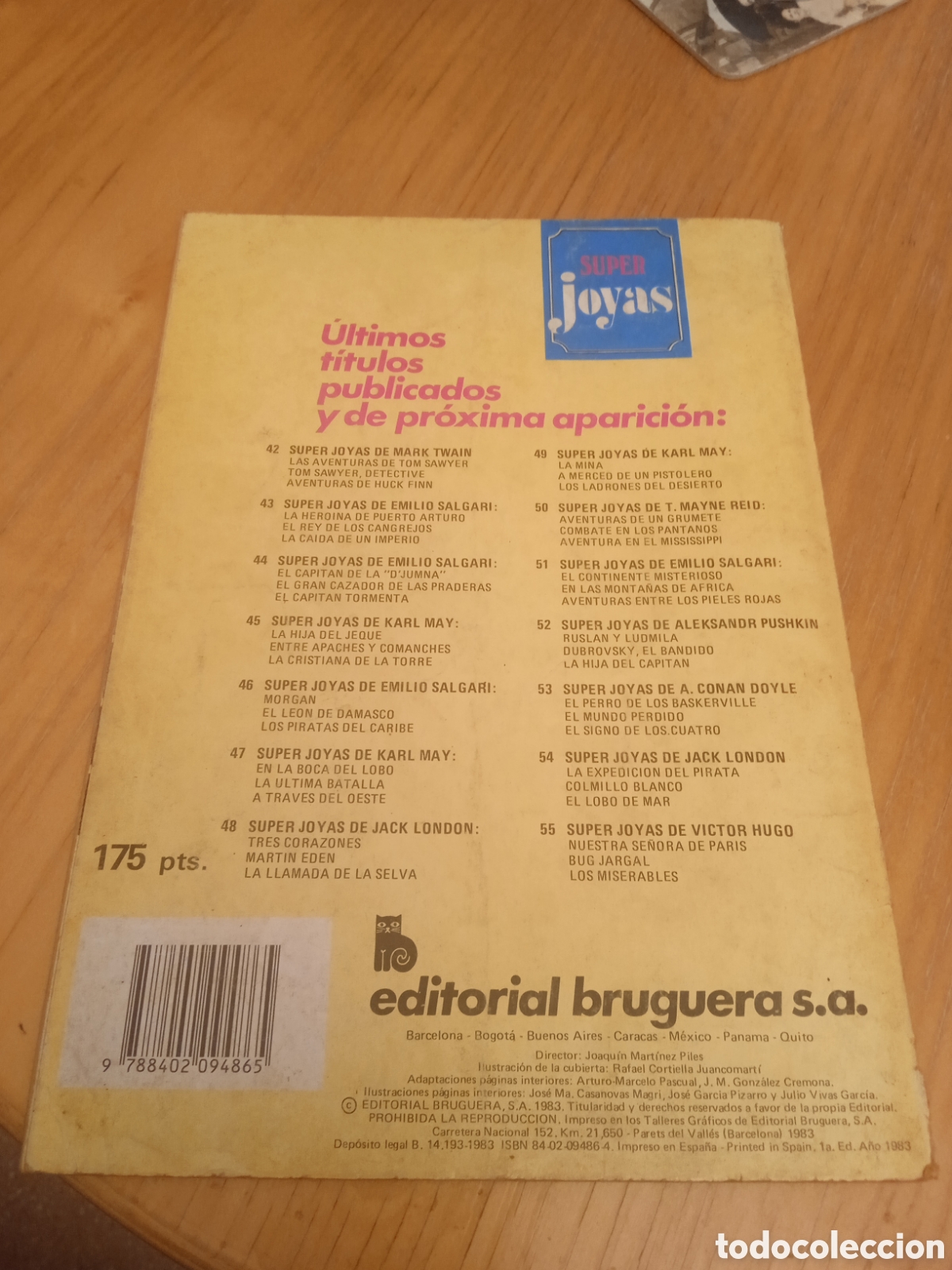 Tebeos: Super Joyas 53, Arthur Conan Doyle - Foto 2