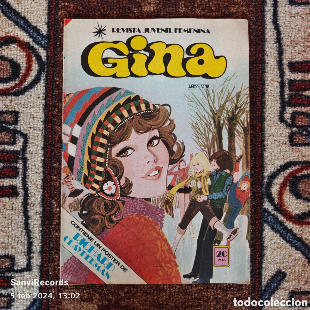 Livros de Banda Desenhada: REVISTA JUVENIL FEMENINA GINA N&deg; 38 (BRUGUERA)