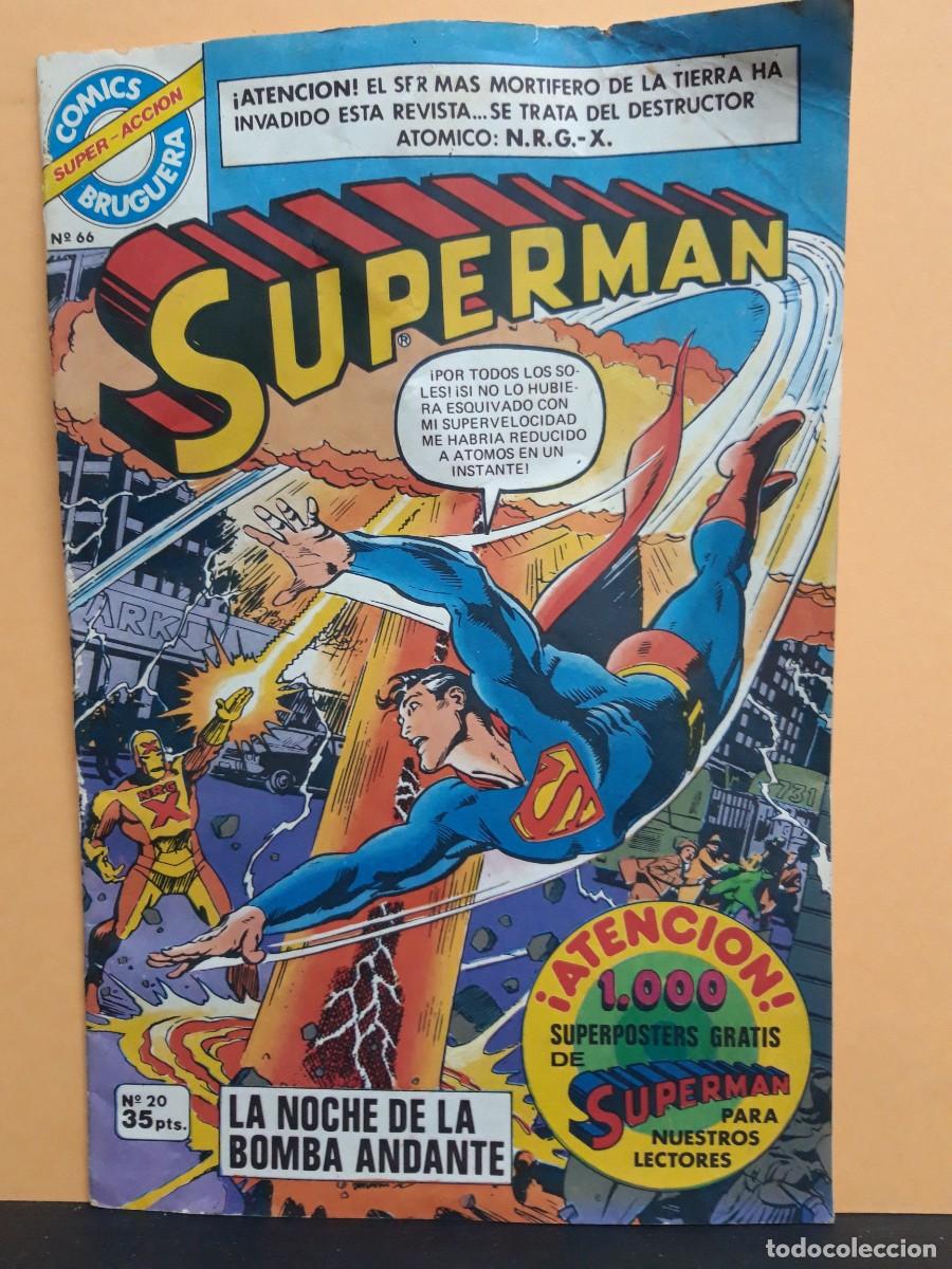 Tebeos: SUPERMAN. N&ordm; 20. BRUGUERA. - Foto 1