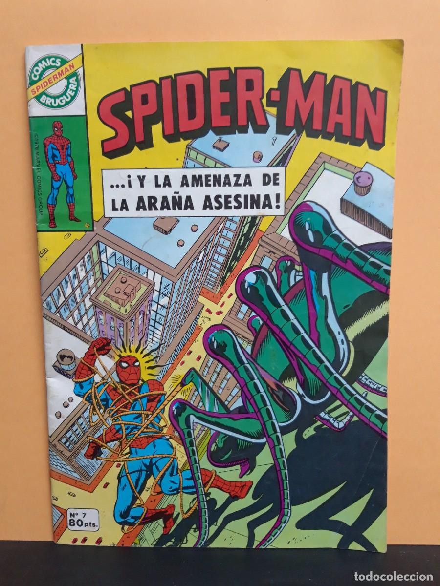 Tebeos: SPIDERMAN. N&ordm; 7. BRUGUERA. - Foto 1