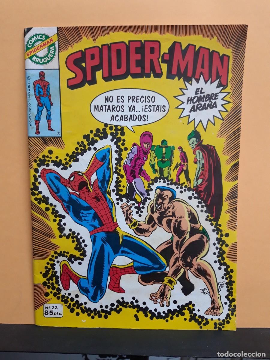 Tebeos: SPIDERMAN. N&ordm; 33. BRUGUERA. - Foto 1