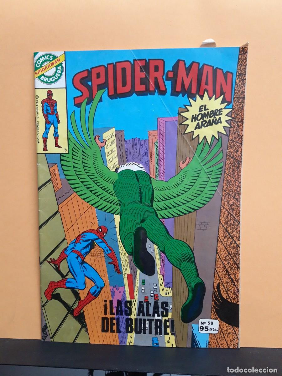 Tebeos: SPIDERMAN. N&ordm; 58. BRUGUERA. - Foto 1