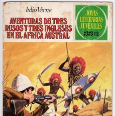 Tebeos: JOYAS LITERARIAS JUVENILES Nº 28 AVENTURAS DE TRES RUSOS Y TRES INGLESES EN EL AFRICA (5ª EDICIÓN)