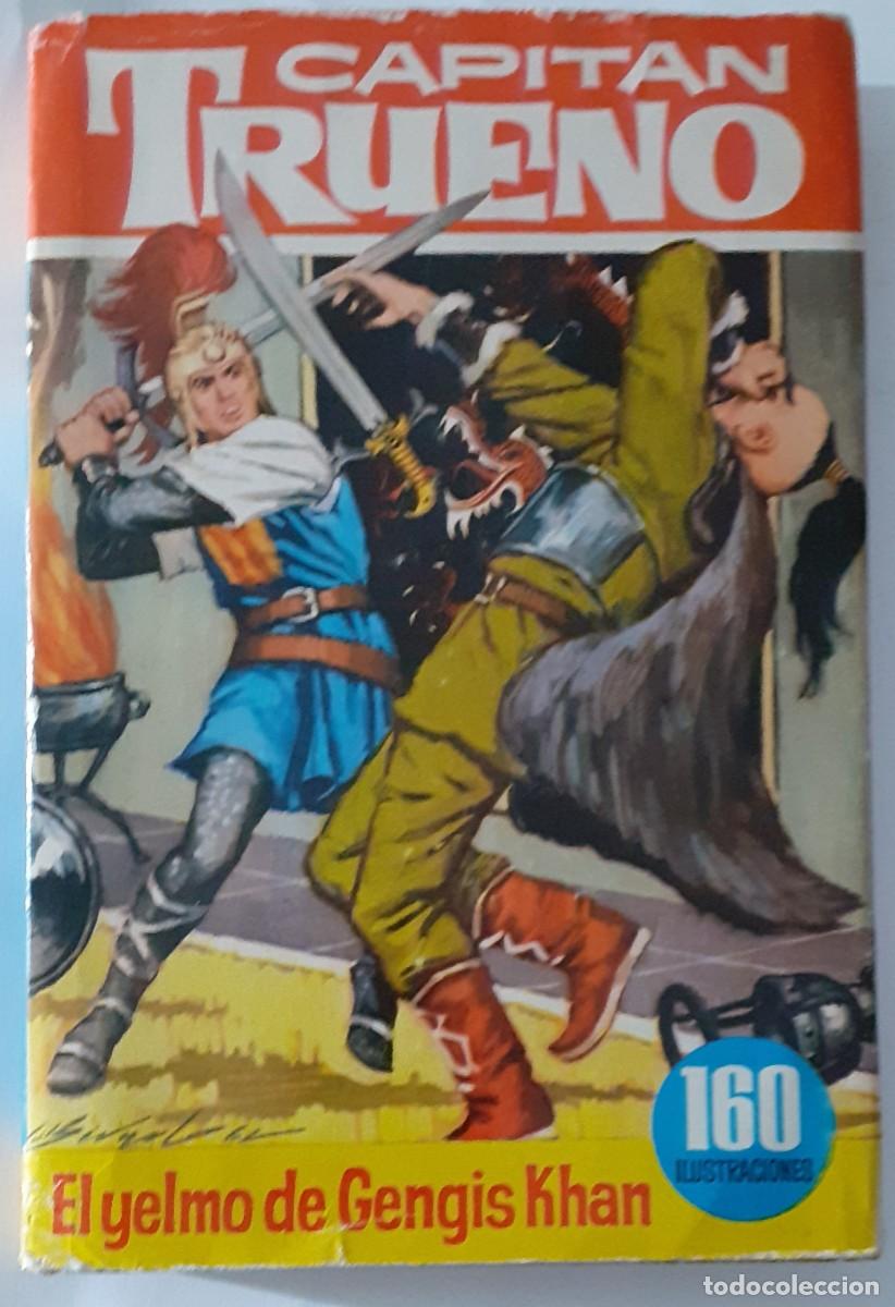 Livros de Banda Desenhada: COLECCI&Oacute;N H&Eacute;ROES-BRUGUERA- N&ordm; 7 -EL CAPIT&Aacute;N TRUENO-EL YELMO DE GENGIS KHAN-1963-BUENO-LEA-9884