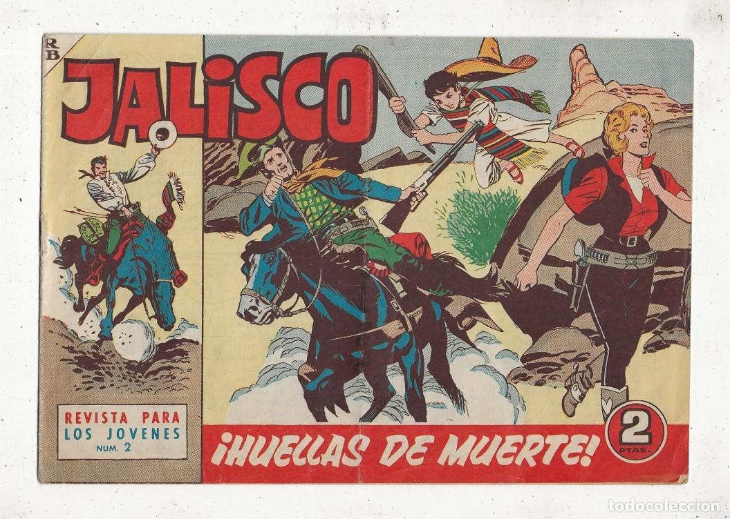 Livros de Banda Desenhada: JALISCO N&ordm; 2 - &iexcl; HUELLAS DE MUERTE ! ORIGINAL - ED. BRUGUERA 1963