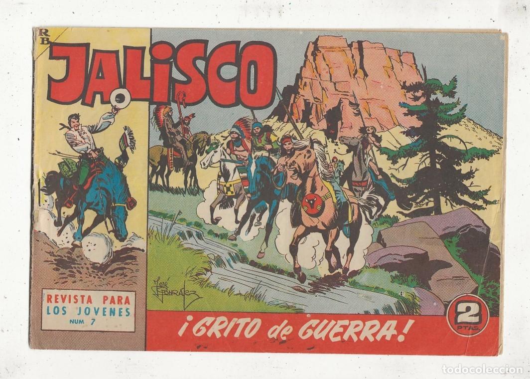 Livros de Banda Desenhada: JALISCO N&ordm; 7 - &iexcl; GRITO DE GUERRA ! - ORIGINAL - ED. BRUGUERA 1963