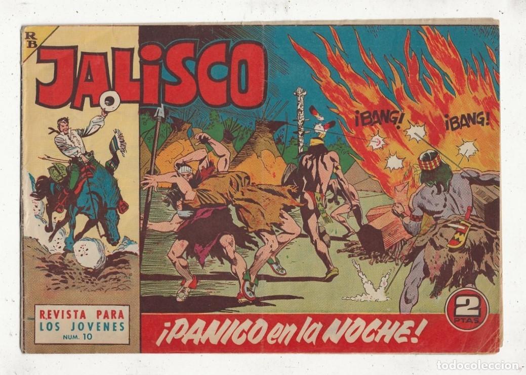 Livros de Banda Desenhada: JALISCO N&ordm; 10 - &iexcl; P&Aacute;NICO EN LA NOCHE ! - ORIGINAL- ED. BRUGUERA 1963