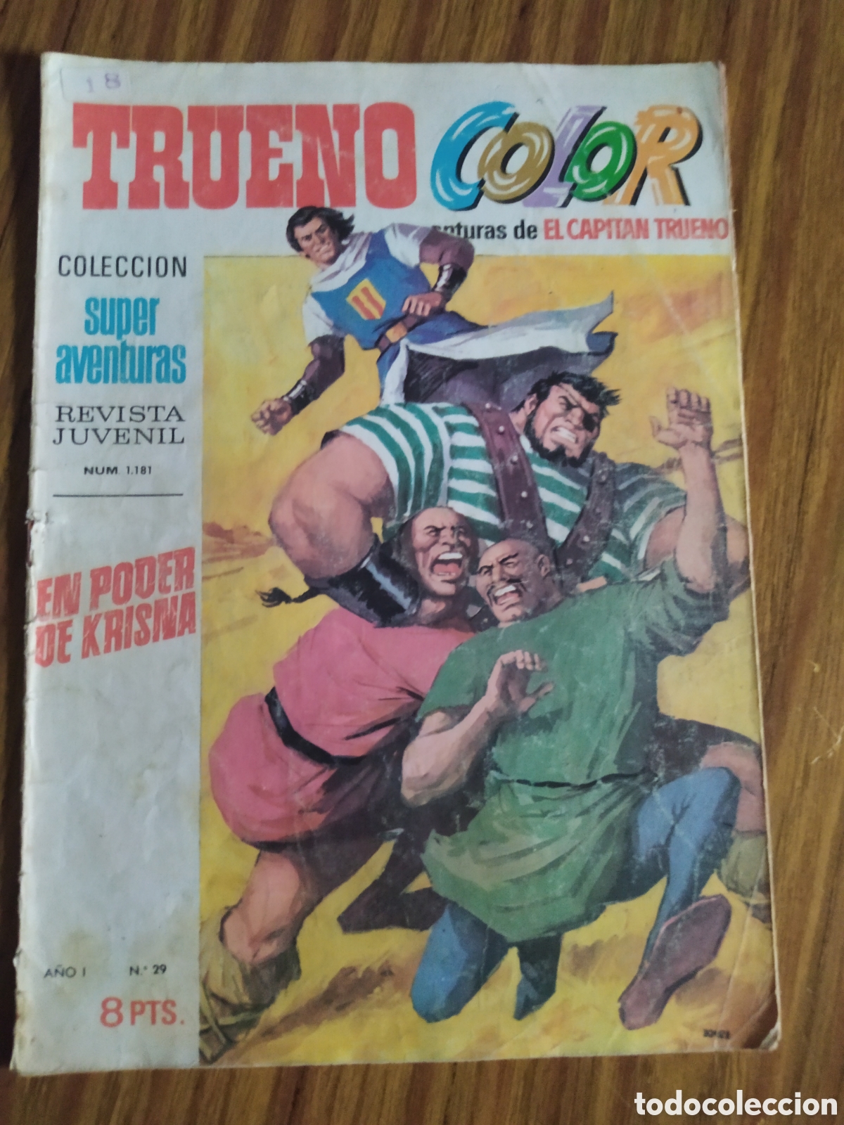 Tebeos: Trueno color, 29. En poder de Krisna. 1&deg; &Eacute;poca. - Foto 1