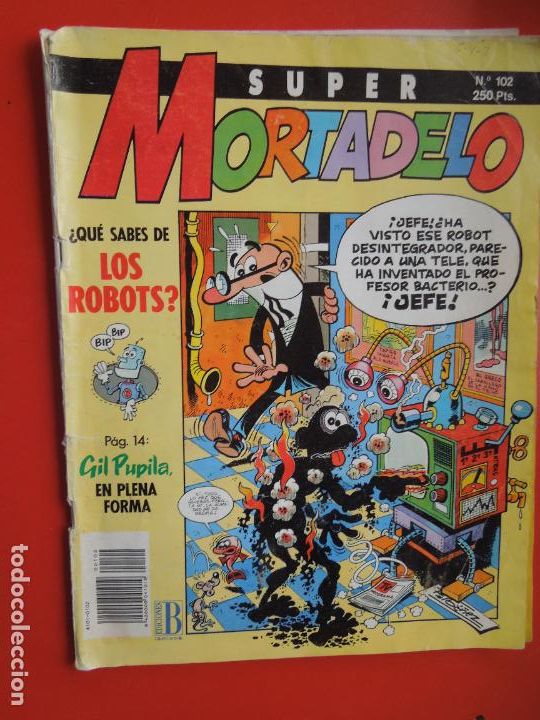 Tebeos: SUPER MORTADELO N&ordm; 102 EDC. B -1987 - Foto 1