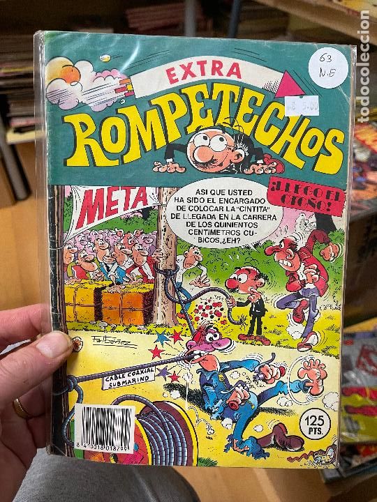Tebeos: BRUGUERA EXTRA ROMPETECHOS NUMERO 63 REGULAR ESTADO - Foto 1