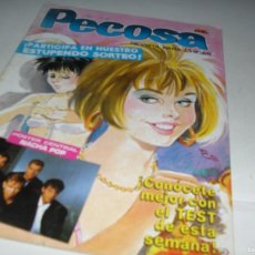 Tebeos: PECOSA Nº 21 CON POSTER DE NACHA POP,(DE 54),MC.1986.