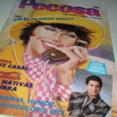 Tebeos: PECOSA Nº 20 CON `POSTER DE AGUSTIN PANTOJA,(DE 54),MC.1986.